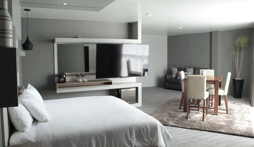 Junior-Suite, 1 King-Bett, Stadtblick