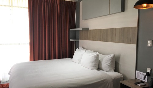 Executive-Zimmer, Stadtblick