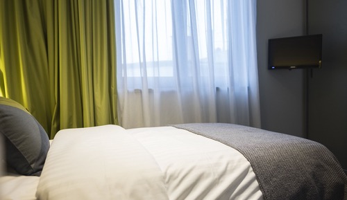 Economy-Einzelzimmer, Stadtblick