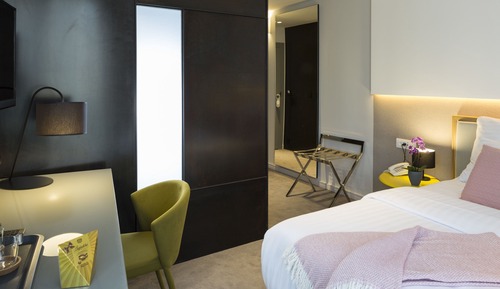 Standard-Doppel- oder -Zweibettzimmer, Stadtblick