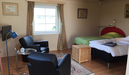 Deluxe-Doppel- oder -Zweibettzimmer, Hügelblick