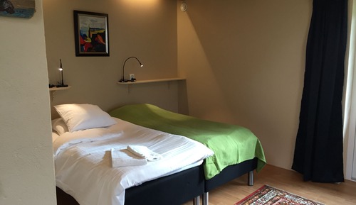 Deluxe-Doppel- oder -Zweibettzimmer, Terrasse, Talblick