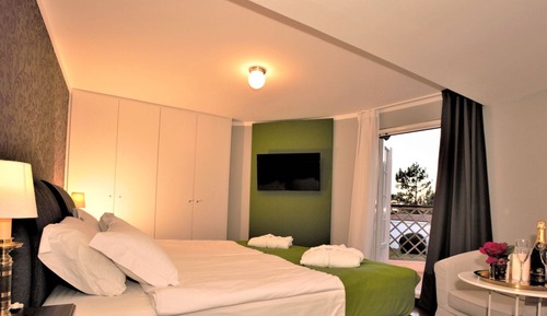 Romantisches Doppelzimmer, 1 Schlafzimmer, Terrasse (Fernando Pessoa)