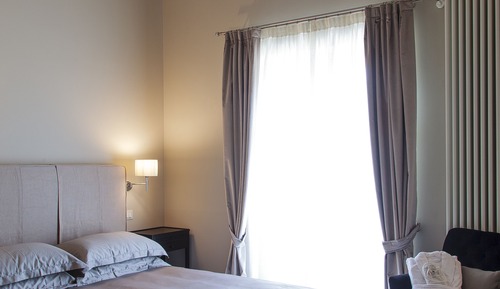 Exclusive-Doppelzimmer, Terrasse, Blick auf den Weinberg