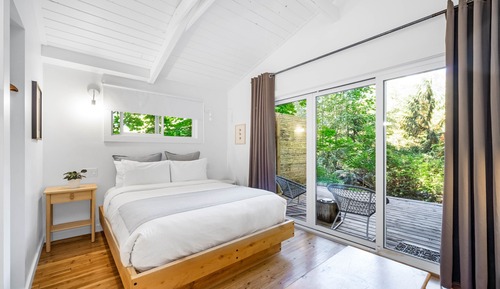 Ferienhütte, 1 Schlafzimmer, Balkon