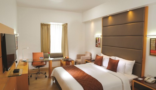 Executive-Doppel- oder -Zweibettzimmer, 1 Schlafzimmer, barrierefrei, Stadtblick