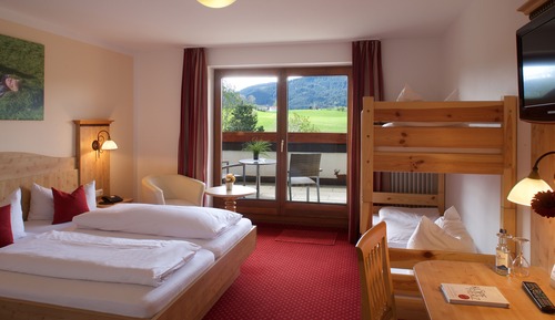 Familienzimmer, Bergblick