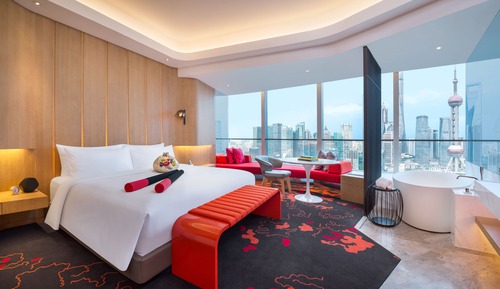 Zimmer, 1 King-Bett, Nichtraucher, Ausblick