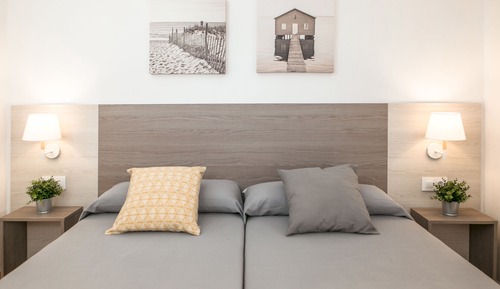 Apartment, 2 Schlafzimmer, zum Garten hin