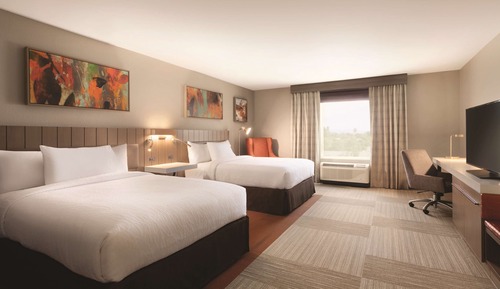 Zimmer, 2 Queen-Betten, barrierefrei, Nichtraucher (Hearing)