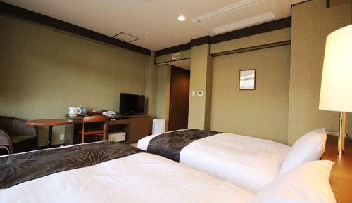 Basic-Zweibettzimmer, Nichtraucher, Gartenblick (JapaneseDinner, AdventureWorld Ticket)