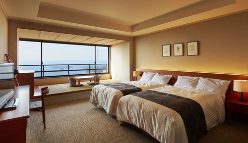 Luxury-Zweibettzimmer, Nichtraucher, Meerblick (Vista on Third Floor)