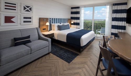 Zimmer, 1 King-Bett (Sunset View)