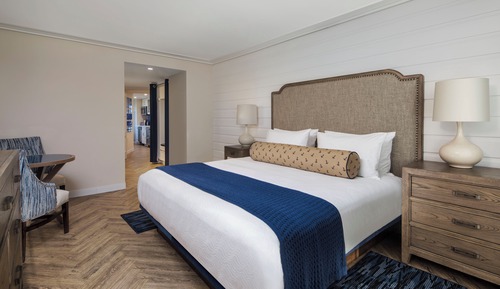 Studiosuite, 1 King-Bett, Kochnische, Poolblick