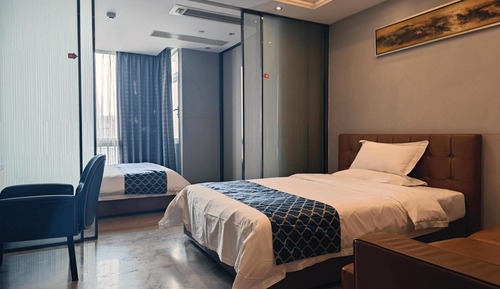 Business-Zweibettzimmer, Parkblick