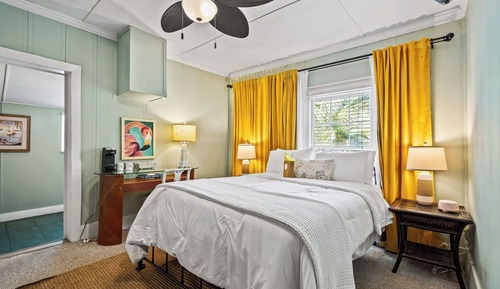 Suite, Terrasse, Gartenblick