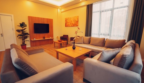 Deluxe-Suite, Gartenblick