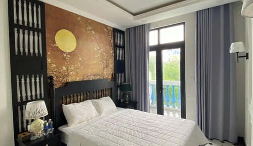 Economy-Doppelzimmer, Balkon, Gartenblick