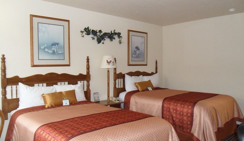 Classic-Zimmer, 2 Doppelbetten, barrierefrei