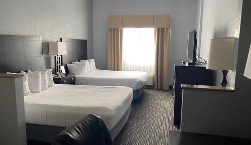 Suite, 2 Queen-Betten, Gartenblick