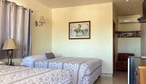 Basic Single Room, Two King Beds