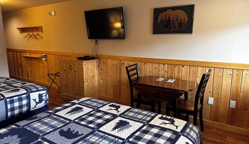 Suite, 2 Queen-Betten, barrierefrei, Flussblick