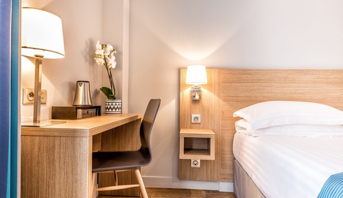 Superior-Zweibettzimmer, Blick auf den Innenhof