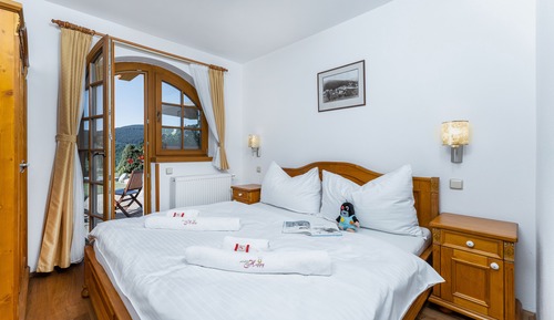 Familien-Suite, Terrasse, Bergblick