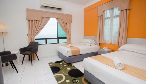 Deluxe-Zimmer, 2 Einzelbetten, Meerblick