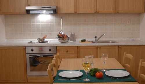 Apartment, 1 Schlafzimmer, Balkon (2 single beds and sofa)