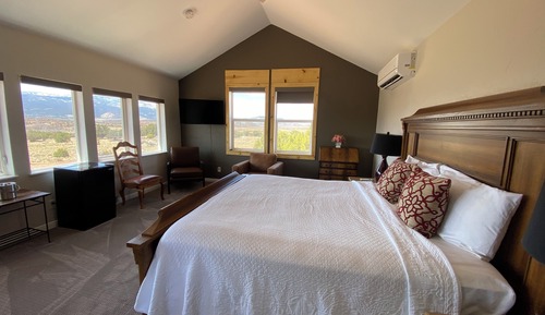 Premium-Einzelzimmer, Mehrere Betten, Whirlpool, Bergblick