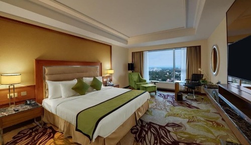 Grand-Zimmer, 1 Schlafzimmer, barrierefrei, Stadtblick