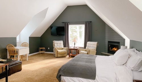 Deluxe-Studiosuite, 1 King-Bett, Gartenblick