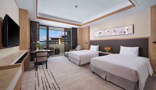 Premier-Zweibettzimmer, Seeblick