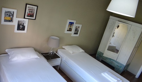 Doppel- oder Zweibettzimmer, Gemeinschaftsbad