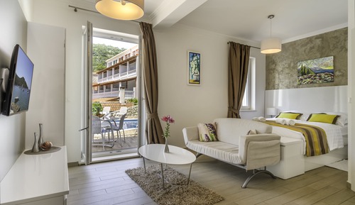 Superior Apartment, 1 Bedroom, Terrace, Sea View (on the 3rd floor)