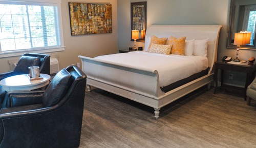 Luxury-Ferienhütte, 1 King-Bett