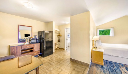 Suite, 1 King-Bett, Balkon, Seeblick