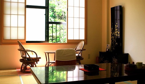 Traditional-Zimmer, Flussblick (Hiiragi)