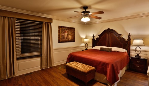 Honeymoon-Ferienhütte, 1 King-Bett, Whirlpool