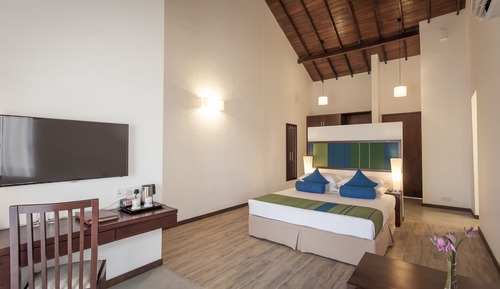 Premium-Doppel- oder -Zweibettzimmer, 1 Schlafzimmer, Strandblick