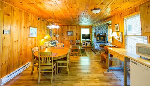 Premium-Ferienhütte, 3 Schlafzimmer, Kamin, Seeblick