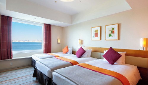 Dreibettzimmer, 3 Schlafzimmer, Nichtraucher, Buchtblick