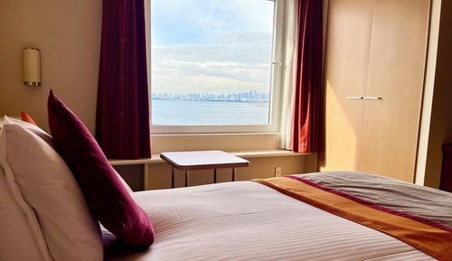 Zweibettzimmer, 2 Schlafzimmer, Nichtraucher, Buchtblick