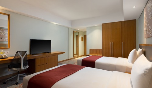 Standardzimmer, 2 Einzelbetten, Stadtblick