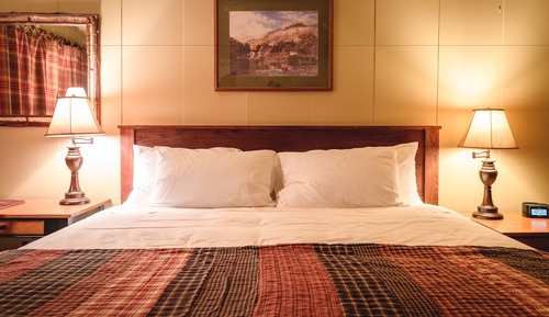 Standardzimmer, 1 King-Bett, Bergblick