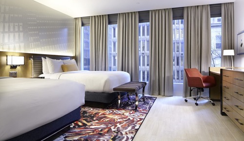 Standardzimmer, 2 Queen-Betten, rollstuhlgeeignete Dusche (Communications)