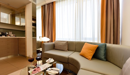 Suite, 1 Schlafzimmer, Stadtblick