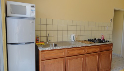 Comfort-Apartment, 1 Queen-Bett, Küche, Gartenblick
