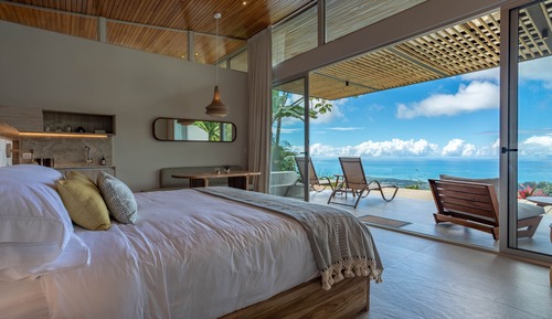 Luxury-Zimmer, eigener Pool, Meerblick